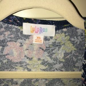 LuLaRoe Sweaters - Beautiful floral Lularoe Sarah sweater😍 LuLaRoe Sweaters - Beautiful floral Lularoe Sarah sweater😍